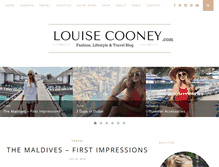 Tablet Screenshot of louisecooney.com